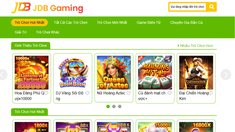 Nổ Hũ & Game Đổi Thưởng JDB Gaming – Sân Chơi Đẳng Cấp Tại NOHU90